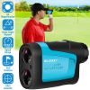 MiLESEEY Professional Precision Laser Golf Rangefinder 600m/656Yard 6X Magnification Distance Angle Speed Measurement For Golf Hunting