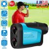 MiLESEEY Professional Precision Laser Golf Rangefinder 600m/656Yard 6X Magnification Distance Angle Speed Measurement For Golf Hunting