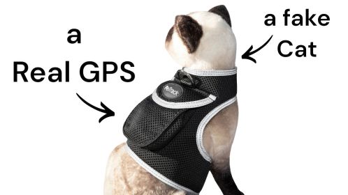 Waterproof Tracking Collars for Hunting Dogs Realtime GPS Pet Tracker Size:L