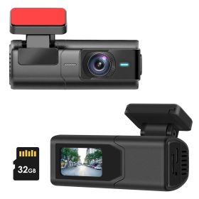 2K HD Front Dash Cam For Car With IPS Screen Night Vision Loop Recording Included 32G Storage Card 140Â° Wide Angle WiFi App Control Front Dashcam