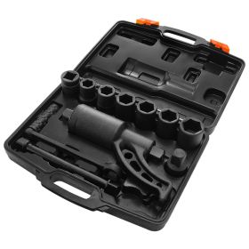 Torque Multiplier, 1 Inch Drive Lug Nut Wrench/Multiplier Heavy Duty Torque Multiplier Wrench Set, 1:58 4800N.m Lug Nut Remover