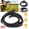 Tactical Paracord Sling Adjustable Paracord Strap Gun Belt Rifle Gun Sling w/ Dual Point 360 Degree Swivel Rotating Latches