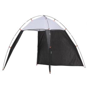 Camping Awning Tent Waterproof UV Canopy Tent Outdoors Tourist Tent Beach Shelter Sun Shade Tent For Fishing Camping Travel (Color: Gray)