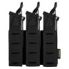 VOTAGOO Tactical Mollo Magazine Pouch Pistol 9mm Triple Bag Hunting Airsoft Shooting Accessories With Tactical Vests