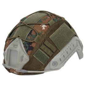 Outdoor Hunting Helmet Cover CS Wargame Sport Helmet Cover For Ops-Core PJ/BJ/MH Type Fast Helmet (Color: DW)