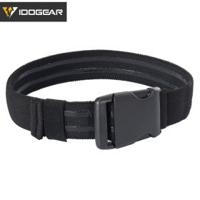 IDOGEAR Tactical Thigh Strap Elastic Band Strap for Thigh Holster Molle Belt Leg Hanger (Color: Black)