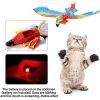 GARENT Flying Bird Cat Toy; Simulation Bird Interactive Cat Toy for Indoor Cats; Interactive Electric Hanging Flying Bird Toy for Cats Kitten Play Hun