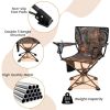 360¬∞ Swivel Hunting Chair Portable Foldable Hunting Chair with Mesh Cup Holder and Storage Pockets