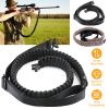 Tactical Paracord Sling Adjustable Paracord Strap Gun Belt Rifle Gun Sling w/ Dual Point 360 Degree Swivel Rotating Latches